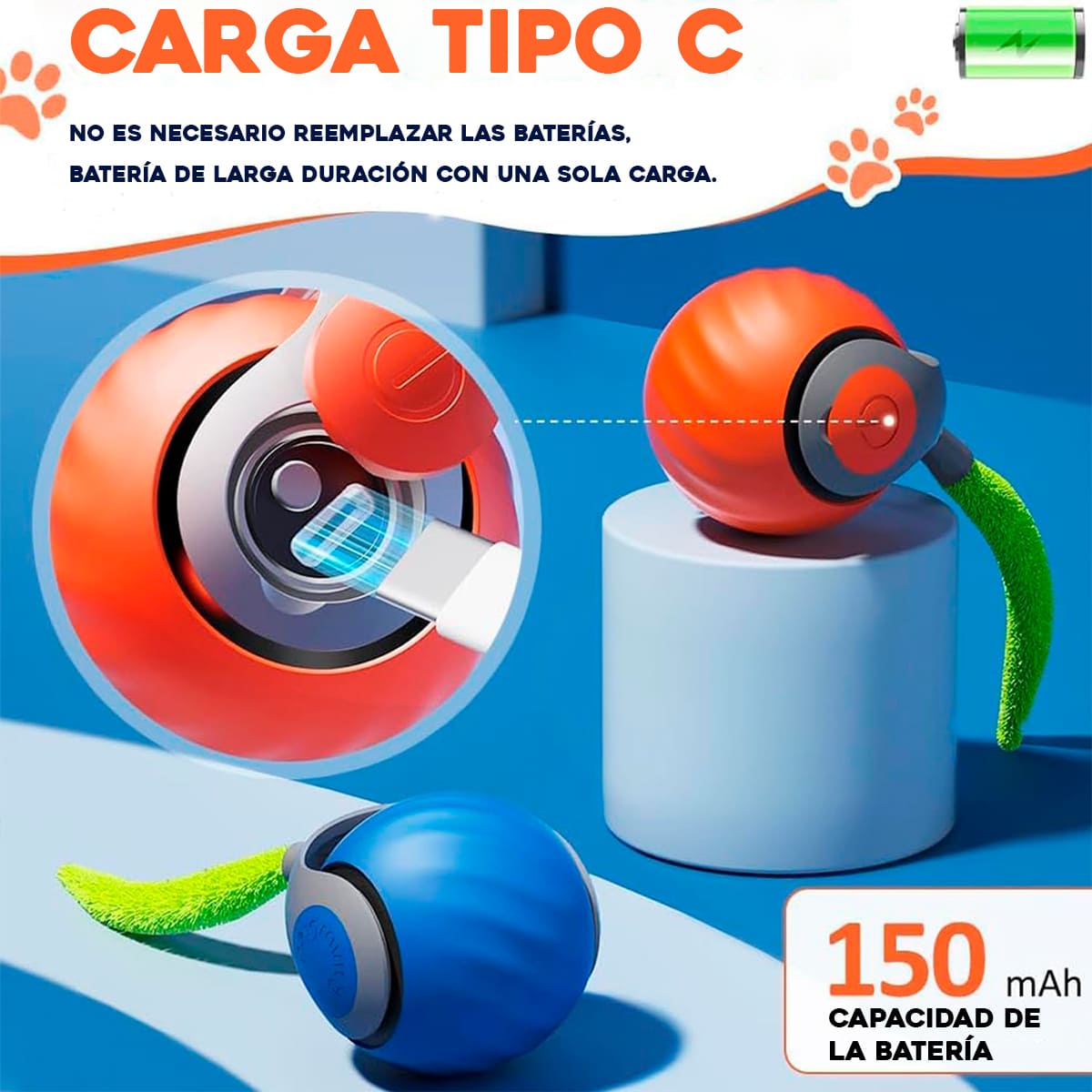 Pelota Interactiva Juguete Gato PTZ-23-2